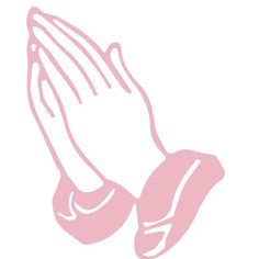 These prayer hands are perfect for your home to remind us to pray and be honest with the Lord. Color: Carnation Pink, Size: 36" H x 28" W x 0.01" D | The Decal Guru Prayer Hands Wall Decal Vinyl in Pink / White | 36 H x 28 W in | Wayfair | Home Decor Pink Shuffle, Pink Panther Cartoon, Pink Party Theme, God Speed, Belly Tattoos, Prayer Hands, Girly Wallpaper, Gods Princess, Journal Lettering