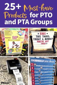 the 25 must have products for pto and pta groups