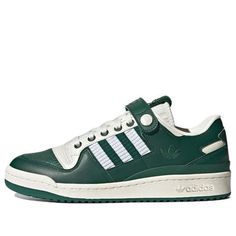 adidas Forum 84 Low 'Green White' HQ7002 Green High-top Skate Shoes With Three Stripes, Adidas Green Skate Shoes With Three Stripes, Retro Green Adidas Sneakers, Green Skate Shoes With Three Stripes For Sports, Casual Green Adidas Skate Shoes, Adidas Forum, Great Outdoors, Adidas Originals, Adidas