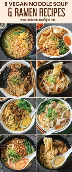 8 vegan noodle soup and ramen recipes that are easy to make in less than 10 minutes