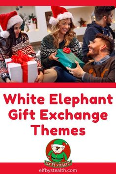 Christmas Gift Exchange Themes, Gift Exchange Themes, Unique White Elephant Gifts, White Elephant Christmas, Christmas Gift Exchange Games, Best White Elephant Gifts, Gift Exchange Games, Swap Gifts, Christmas Gift Exchange#WhiteElephantGifts #GiftIdeas #HolidayGifts #UniqueGifts #FunGifts #GiftExchange #GiftsEveryoneWillLove #GiftsEveryoneWillFightFor #WhiteElephantParty