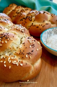 sesame seed bagels with butter and sprinkles