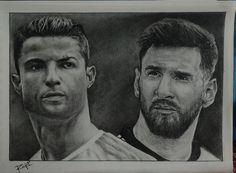 this is a drawing of two soccer players