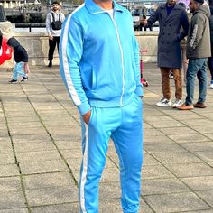 ❤️ Explore the epitome of comfort and style with our Blue Men's Cotton Tracksuit. This versatile ensemble is not just a wardrobe essential but also makes for a perfect gift for boys and men on any occasion. Crafted with premium cotton, it offers a luxurious feel against the skin, making it an ideal choice for gym lovers who prioritize both fashion and functionality.  ❤️ The vibrant blue hue effortlessly blends a fashion-forward design with the convenience of machine wash care, ensuring it stays Birthday Gift For Boys, Gift For Him Birthday, Christmas Gift For Him, Gift For Boys, Track Suit, Christmas Gifts For Him, Birthday Gifts For Boys, Vibrant Blue, Blue Hues