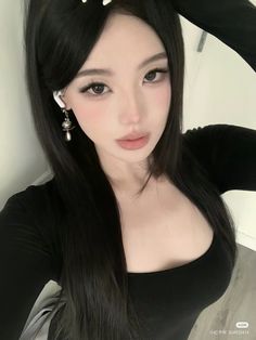 小红书 : 504920414 Makeup Korea, Asian Makeup Looks, Pretty Makeup Looks, 사진 촬영 포즈