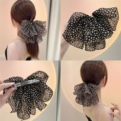 Lob Haircuts, Chin Length Haircuts, Hairstyles For Fine Hair, Girls Hair Bows Diy, Leopard Print Hair, Hair Tie Accessories, Hair Accessories Clips