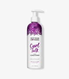 Curl Talk 3-in-1 Conditioner | Not Your Mother's Coconut Water Shampoo, Curl Talk, Curl Gel, Tahitian Gardenia, Not Your Mothers, 2nd Day Hair, Define Curls, Blonde Moments, Styling Mousse