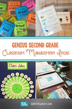 the genius second grade classroom management ideas