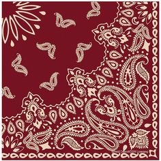 Bandana Styles, Bandana Print, Paisley Pattern, Drink Coasters, Scarf Print