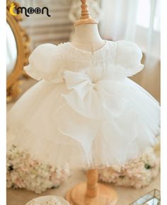 Get 10% off now! Buy princess beaded pearls tulle flower girl dress with sleeves at cheap price online. Free stable shipping and pro custom service since 2009. Baptism Princess Dress With Organza Tulle Skirt, Organza Princess Dress With Tulle Skirt For Baptism, Elegant Short Sleeve Tulle Ball Gown, Short Sleeve Tulle Baptism Dress For Party, Princess Style Tulle Baptism Dress, Elegant Princess Dress With Pearl Embroidery And Tulle, Elegant Tulle Princess Dress With Pearl Embroidery, Tulle Princess Dress For First Communion, Tulle Princess Dress With Short Sleeves For First Communion