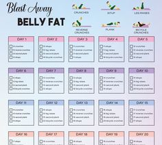 30 Day Ab Challenge, Home Workout Planner, 30 day challenge The 30 Day Lose Belly Blast Away Challenge is a digital PDF file that provides a comprehensive guide for people who want to lose belly fat and tone their abs. The file includes a 30-day workout plan with specific exercises that target the abdominal muscles, along with a home workout planner to keep track of progress. The workout routine is designed to be done at home without any special equipment. . Overall, this digital file serves as 30 Day Workout Plan, Teen Workout Plan, 30 Day Ab Challenge, Printable Workout, 30 Day Abs, Muscle Abdominal, Ab Challenge, Workouts For Teens