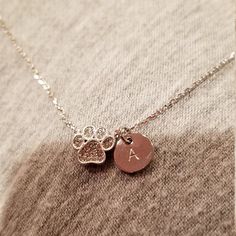 Tiny Gold Rose gold Silver Paw Print necklace with cubic | Etsy Paw Necklace, Lover Necklace, Paw Print Necklace, Chunky Bracelets, Necklace Sizes, Gifts For Pet Lovers, Bracelet Sizes, Cute Jewelry, Gold Rose