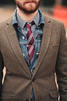 Jacket Layering, Mens Vest Fashion, Fancy Stuff, Looks Jeans, Dapper Style, Americana Fashion, Fashion Man, Elegant Man