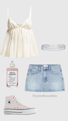 Fest Outfits, Outfit Layout, Stockholm Fashion, Cute Everyday Outfits, Cute Summer Outfits, Fancy Outfits, Summer Fashion Outfits, Casual Summer Outfits, Teen Fashion Outfits