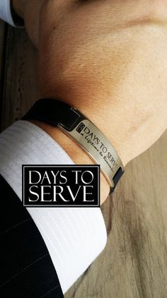 LDS Missionary Bracelet, LDS Missionary Gift, 730 Stainless Steel Energy Bracelet - Comfort Fit, Day Missionary Care Packages, Mission Call, Lds Mission, Lds Missionary, Day Count, Missionary Gifts, Remember Day, Energy Bracelets, Silicon Bands