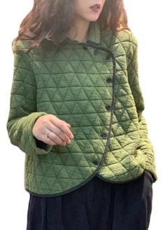 Coat Spring, Parka Style, Vogue Dress, Spring Fabric, Womens Parka, Comfortable Room, Cotton Coat, Fashion Korean