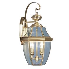 ad eBay - Find many great new & used options and get the best deals for Livex Lighting 2251-01 Monterey Outdoor Wall Light Antique Brass at the best online prices at eBay! Free shipping for many products! Outdoor Barn Lighting, Outdoor Sconces, Barn Lighting, Candelabra Bulbs, Beautiful Lighting