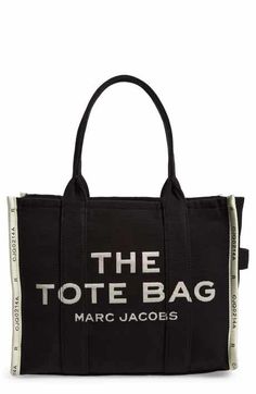 Marc Jacobs The Canvas Large Tote Bag | Nordstrom Dressing Over 50, Large Tote Bag, Large Tote, Canvas Tote, Marc Jacobs, Handles, Nordstrom, Tote Bag, Canvas