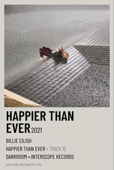 a poster with an image of a person laying on the ground