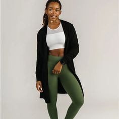 Please See Full Description In Pictures Black Athleisure Outerwear For Layering, Black Athleisure Outerwear For Everyday, Everyday Black Athleisure Outerwear, Versatile Black Cardigan For Everyday, Versatile Everyday Black Cardigan, Product Description, Sweaters & Cardigans, Sweaters For Women, Women Shopping