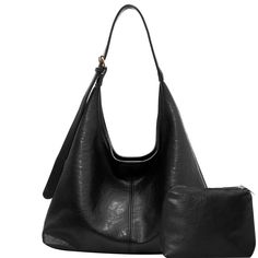 PRICES MAY VARY. Large PU Leather Handbags: This hobo Bag for Women is made by ultra soft and perfectly smooth vegan leather, instead of animal skin, no animals will be harmed, represents the easy, laid-back, free and slow-paced life, and it is a symbol of our pursuit of a better life. Easy clean, fashionable and durable. With a thick bottom keeps a good condition for this hobo bag(Note: If the bag has a flavor, please receive the goods to place 24 hours, because they are new factory caused by t Womens Work Tote, College Tote, Canvas Shopper Bag, Bag College, Large Leather Bag, Slouchy Bag, Vegan Leather Tote, Workout Bags, Purses For Women