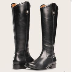 Nwt - Never Been Worn! Simply Too Big. A Classic, Understated And Simple Riding Boot Style. Features Signature Hardware, Inside Zipper Closure And Rubber Infused Leather Soles. Frye Melissa Boots, Riding Boots Fashion, Boot Style, Frye Boots, Riding Boot, Signature Hardware, Frye Shoes, Over The Knee Boots, Over The Knee