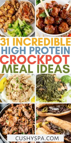 31 incredible high protein crockpot meal ideas that are easy to make and delicious