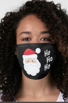 Features a gorgeous Santa Claus face with his red Santa hat and the words "Ho Ho Ho" in white. Perfect for Christmas holidays #christmasfacemasks #holidayfacemasks #christmas #holidays #seasonal #festive #santa #winter #fashion #fashionable #mask #health #healthy #facemask #santa #masker #masks #facemasks #health #staysafe #custom #coronavirus Santa Claus Face, Red Santa Hat, Trendy Face Masks, Face Mask Set, Santa Face, Plastic Animals, Ho Ho Ho, Face Shield, Diy Face Mask