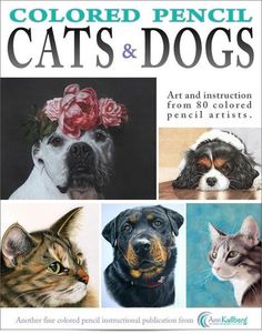 colored pencil cats and dogs art and instruction from 70 colored pencils