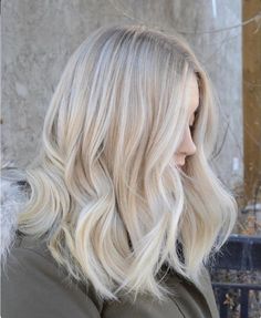 Cool Blonde Hair Colour, Cool Blonde Hair, Hair Inspiration Color, Light Blonde