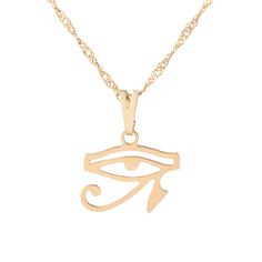 More finish options:Silver A symbol of the all-seeing third eye and an emblem of royalty, the Eye of Horus has been connected with great power since the time of ancient Egypt. Eye of Horus The Eye of Horus is an ancient Egyptian symbol known all around the world. It symbolizes healing, protection, rejuvenation, rebirth, resurrection, and wholeness. The symbol combined art, anatomy, science, and mythology. It is sometimes called the all-seeing eye as a reference to the third eye. Quality & Ma Symbolic Ankh-shaped Metal Jewelry, Symbolic Star Of David Engraved Necklace, Symbolic Ankh Shaped Metal Jewelry, Symbolic Engraved Ankh Jewelry, Symbolic Evil Eye Metal Jewelry, Evil Eye Symbolic Metal Jewelry, Symbolic Star Of David Engraved Jewelry, Egypt Eye, Anatomy Science