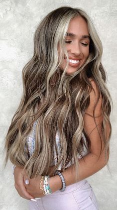 Ariana Biermann, Summer Blonde Hair, Ombre Blond, Ombre Hair Blonde, Brunette Hair With Highlights, Dark Roots Blonde Hair, Spring Hair Color