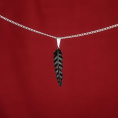 "This handmade feather Crowley necklace is perfect for any Crowley fan, cosplayer, or GO enthusiast! Length Feather charm: 3cm  Material: Sterling Silver, Stainless Steel 18K Gold Plated, Stainless Steel, Stainless Steel Gunmetal, Leather Cord and Iron (Color: Gold, Silver, Bronze, Gunmetal) Pictures are taken with \"Short\"(45cm / 17,7 inch) length necklace chains Length Necklace chains:  Choker/ 35cm/ 13,8 inch Short/ 45cm / 17,7 inch  (Leather Cord Lengths) Mid / 55cm / 21,6 inch  Long / 65cm / 25,6 inch Custom length options are available! ♦️colors might be different due to light and angle♦️ Prio German shipping/Tracked shipping everywhere else Free Shipping on orders over 35€ worldwide with code \"ISHIPIT35\"!" Supernatural Jewelry, Supernatural Necklace, Castiel Supernatural, Necklace Chain Types, Feather Necklace, Star Chain, Length Necklace, Necklace Chain Lengths, Feather Charms