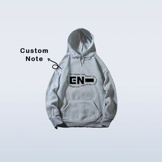 Step into the vibrant world of K-pop fashion with our Enhypen custom hoodie/shirt, exclusively available in my shop ! Crafted for true fans by me, a fellow K-pop enthusiast, our shirts are a celebration of Enhypen's iconic style and your unique fandom. Hoodie is available in 8 sizes ranging from XS to 4XL, finding your perfect fit is a breeze. But that's just the beginning of the customization journey! Choose from two print options: front and pocket,, and dive into a spectrum of 13 electrifying Kpop Hoodie With Letter Print For Winter, Kpop Style Hooded Hoodie For Streetwear, Kpop Style Cotton Sweatshirt For Streetwear, Kpop Style Winter Streetwear Sweatshirt, Kpop Style Hoodie With Letter Print, Kpop Cotton Hoodie With Letter Print, Kpop Letter Print Sweatshirt For Streetwear, Kpop Style Cotton Hoodie With Letter Print, Kpop Style Letter Print Sweatshirt For Streetwear