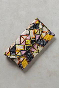 Anthropologie Purse, Anthropologie Handbags, Beaded Pouch, Beaded Clutch Bag, Strap Purse, Clutches For Women, Wicker Bags