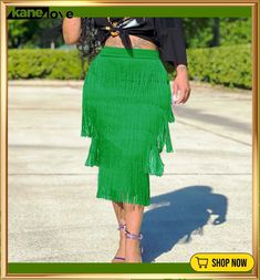 Summer Women's Dress Fringed Fashion Flowy Skirt Midi Skirt Elegant Summer Mini Skirt Non-stretch, High Waist Spring Party Dress, Spring Party Dress With High Waist, Fitted Knee-length Pencil Skirt For Summer, Summer Party Stretch Pencil Skirt, High Waist Pleated Party Dress, High-waist Pleated Party Dress, Summer Pleated Skirt For Party, Mini Length Pencil Skirt For Summer Party