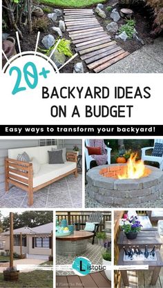 backyard ideas on a budget that are easy and cheap