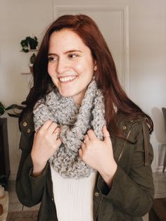 Keep warm in this beautiful knitted wool cowl infinity scarf. This scarf will keep you warm on cold nights and have you dreaming of the Scottish highlands. -Wool blend -Alternate colors available Cozy Infinity Scarf For Cold Weather, Handmade Casual Winter Infinity Scarf, Warm Infinity Scarf For Cold Weather, One Size, Cozy One-size Knit Infinity Scarf, Wool Cowl, Casual Multicolor One-size Infinity Scarf, Cold Nights, Baby Cardigan, Baby Sweaters