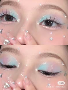 Blue And Pink Makeup, Types Of Makeup Styles, Pastel Makeup, Take Care Of Your Skin