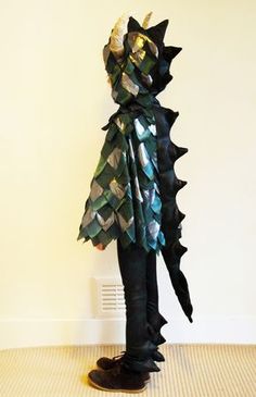 a person dressed up in a costume made out of duct tape