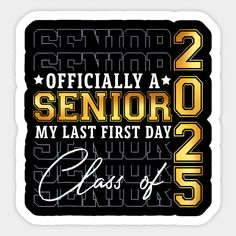 the class of 2012 is officially a senior, my last first day class of 2013