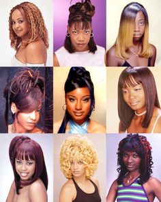 90s Bob Hairstyles, 90s Black Hairstyles, Black Hair History, Black Hair Magazine, Hair Black Women