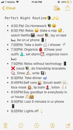 ✧･ﾟ: *✧･ﾟ:* Night Routine✧･ﾟ: *✧･ﾟ:* | School routine for teens, Morning routine school, School morning routine School Night Routine, School Routine For Teens, Morning Routine School, After School Routine, High School Survival, School Night, Life Routines, Vie Motivation, Routine Planner