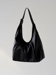 Editor's NotesEasy and practical bag designed by Ecrit will add an accent on your outfit- Sizable bag that can carry everything- Made from soft vegan leather- Top zipper fastening- Accented with wrinkle detail- Adjustable strapMeasurements(in.)- W x H x D: 17.3 in. x 16.1 in. x 5.1 in.- Strap height 11.8 in. - 22.0 in.- Weight 300gComposition & Care- Outshell: Vegan leather (Polyurethane)- Lining: Polyester- Do not washDesigner- by Ecrit Chic Shoulder Bag With Zipper Closure For Everyday Use, Versatile Everyday Shoulder Bag With Zipper, Versatile Soft Leather Baguette Bag For Errands, Versatile Everyday Soft Leather Shoulder Bag, Versatile Daily Soft Leather Shoulder Bag, Chic Daily Hobo Bag With Large Capacity, Chic Everyday Large Capacity Hobo Bag, Practical Bag, Wardrobe Outfits