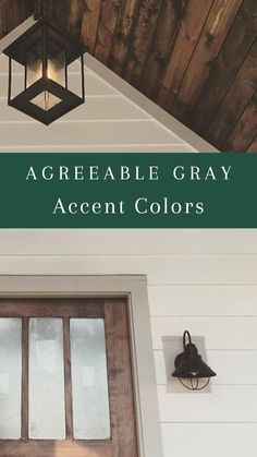 Agreeable Gray Accent Colors Agreeable Gray Accent Colors, Agreeable Grey Accent Colors, Gray Accent Colors, Airy Interior, Agreeable Gray, Accent Colors For Gray, Exterior Paint Colors For House, Clean Slate, House Paint Exterior