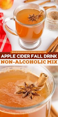 Simply add water, hot or cold, to this Apple Cider Fall Drink Non Alcoholic mix for a perfect cup of fall flavor. Makes a great gift, too! Non Alcoholic Apple Cider Drinks, Cider Drinks Nonalcoholic, Apple Cider Drinks Nonalcoholic, Alcoholic Apple Cider Recipe, Fall Cider, Apple Cider Punch, Apple Cider Drink