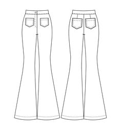 Jeans Pattern For Trendy, Chic, Modern And Comfortable Outfits 2022 Senior Pants, Bellbottom Pants Sewing Pattern, High Waisted Straight Cut Pants Pattern, Clothes Sewing Patterns Pants, Boot Cut Jeans Pattern, High Waisted Jeans Pattern Sewing, Free Roblox Clothes Templates Pants, Bella Blvd Smarty Pants Layouts, Pants Pocket Pattern Template