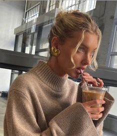 Elsa Hosk, Dream Hair, It Girl, Mode Inspiration, Pretty Hairstyles, Hair Looks, Hair Goals, Hair Inspo