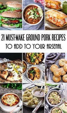 21 must - make ground pork recipes to add to your menu or appetizer