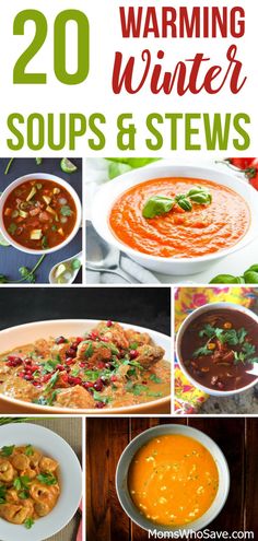 20 warm winter soups and stews